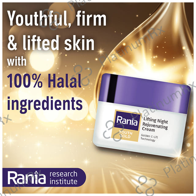 Rania Youth Gold Lifting Night Rejuvenating Cream