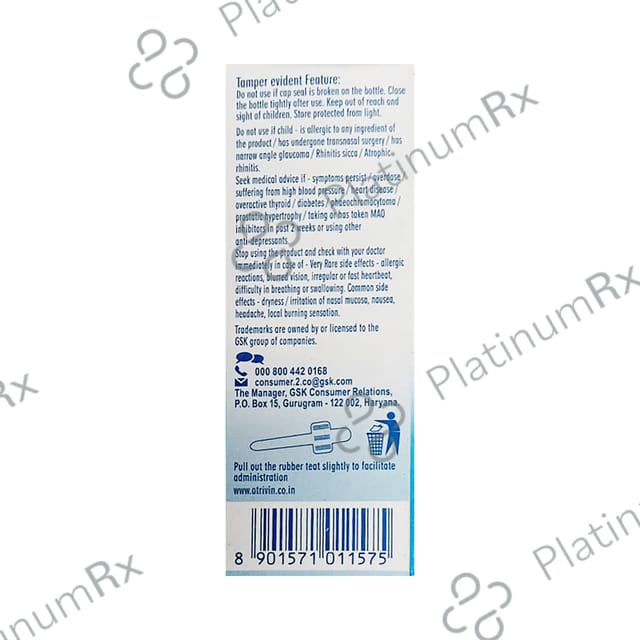 Otrivin Moisturising Paediatric Nasal Drops 10ml