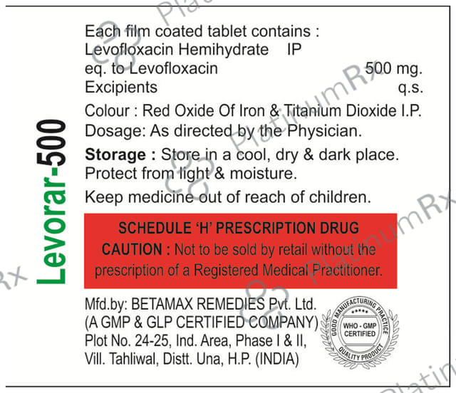 Levorar 500 Tablet