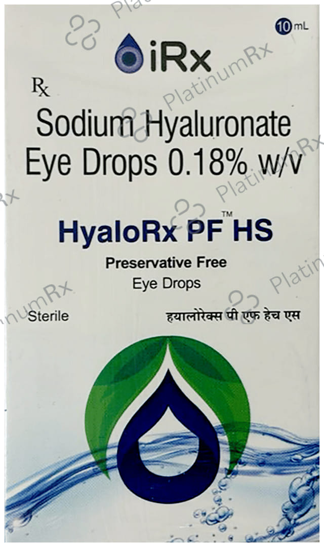 HyaloRx PF 0.18% HS Eye Drop 10ml
