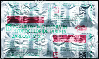 Zarbose M 500/0.2mg Tablet 10s