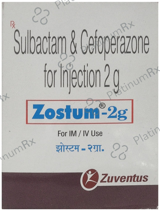 Zostum 1000/1000mg Injection 1ml