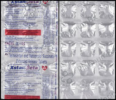 Xstan Beta 40mg/25mg Tablet ER