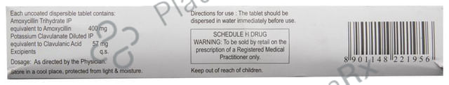 Clamp Kid 400/57mg Forte Tablet 10s