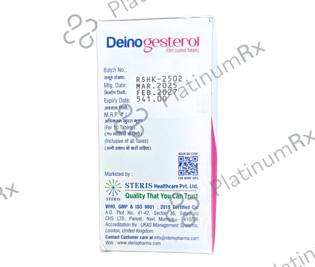 Deinogesterol 2mg Tablet 10s