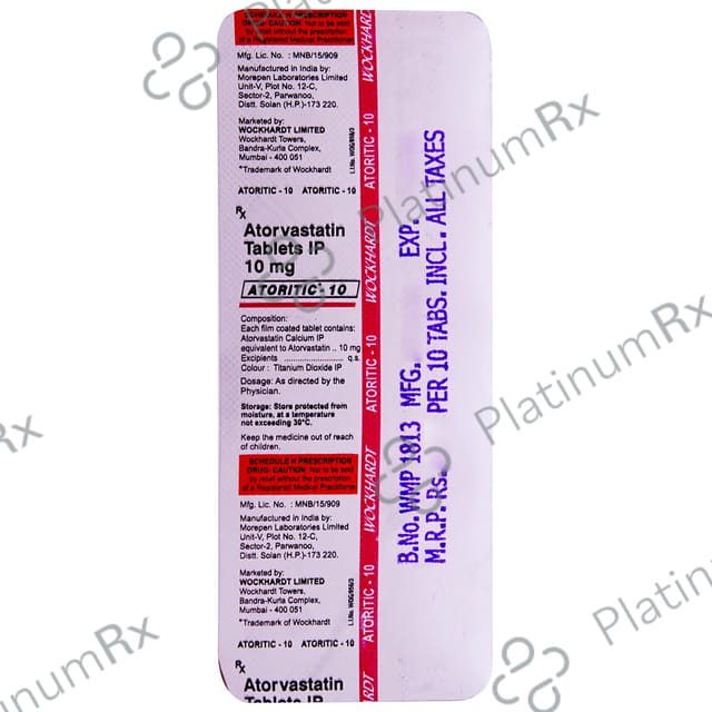 Atoritic 10mg Tablet 10s