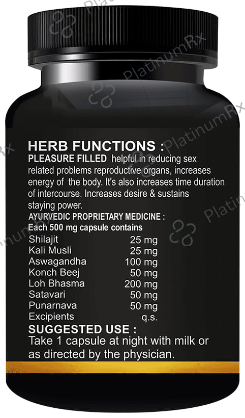 Sabates Pleasure Filled For Male Performance Capsule 15 capsules