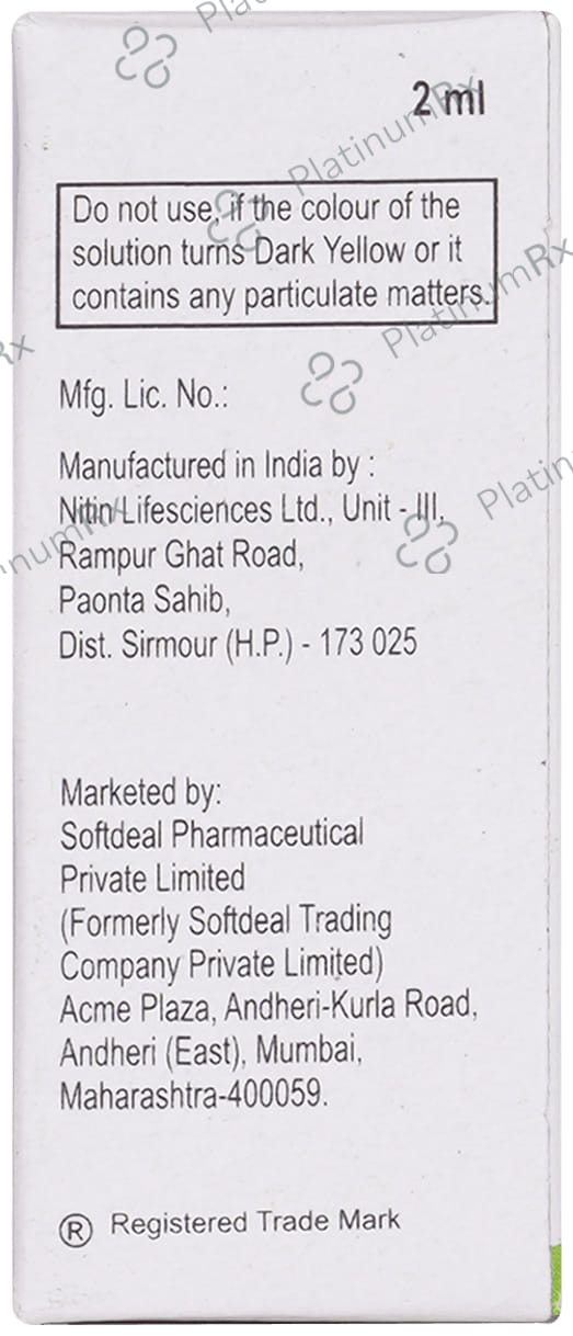 Alfakim 250mg Injection 2ml