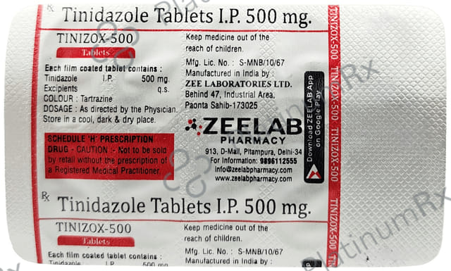 Tinizox 500 Tablet
