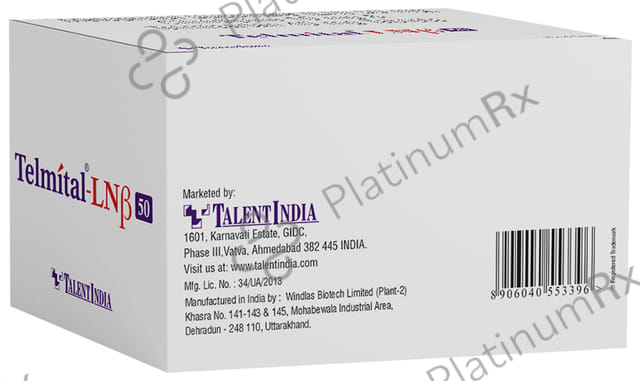 Telmital LN Beta 50 Tablet 10s