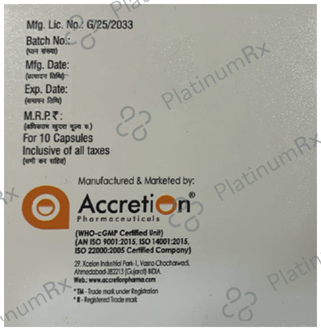 Acdreg PD 30/40mg Capsule PR 10s