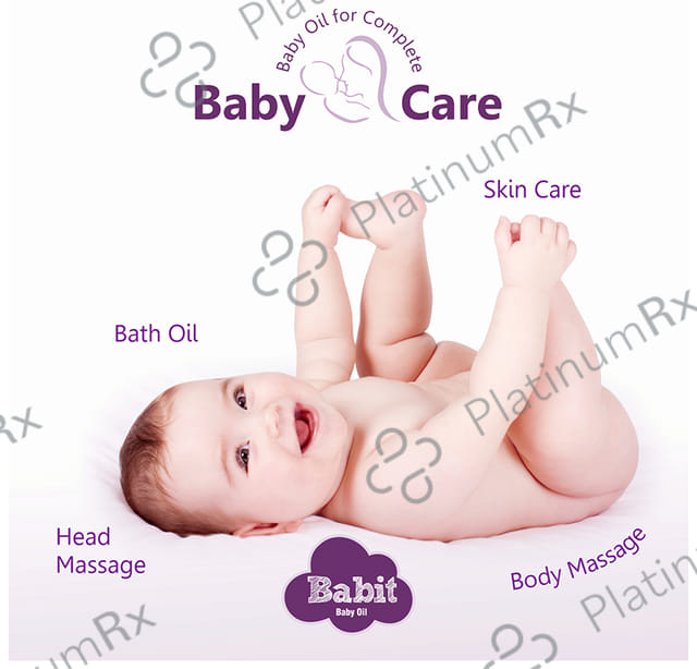 Babit Baby Massage Oil Enriched with Vitamin E 100ml