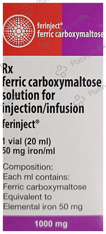 Ferinject 1000mg Injection 20ml
