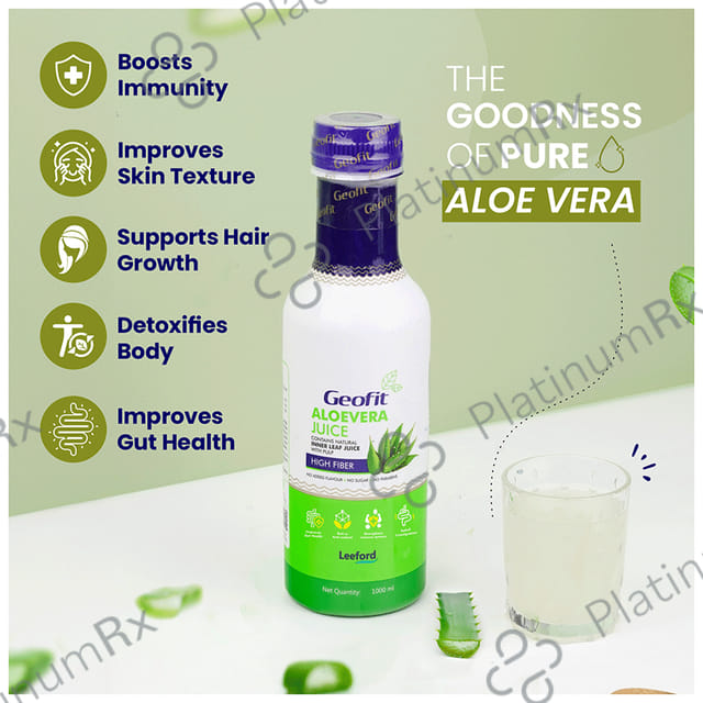 Geofit Aloe Vera Inner Leaf Juice 1 Ltr