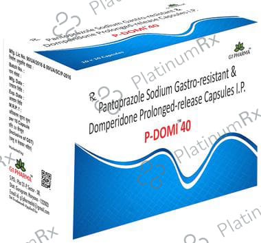 P Domi 40/30mg Capsule PR 10s