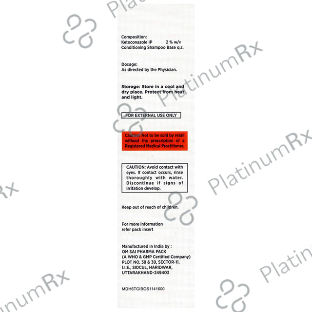Xampu KZ 2% Anti Dandruff Shampoo 100ml