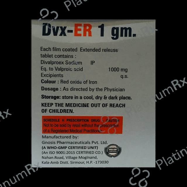 Dvx 1000mg Tablet ER