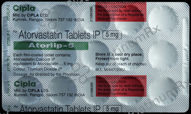 Atorlip 5mg Tablet 15s