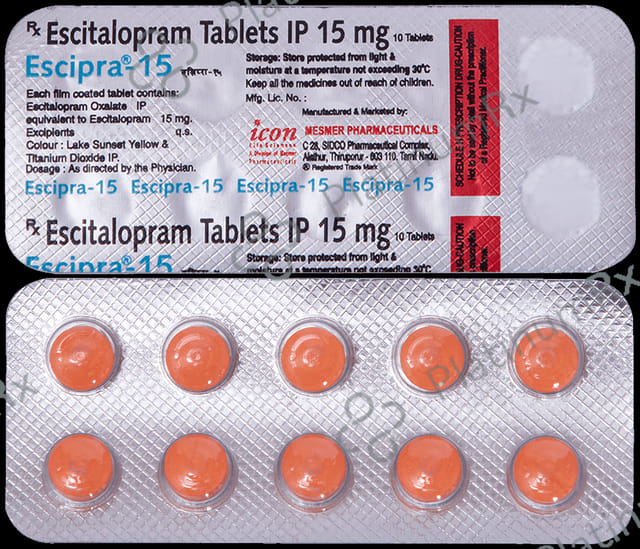 Escipra 15mg Tablet