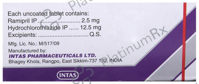 Zorem HT 12.5/10mg Tablet 10s