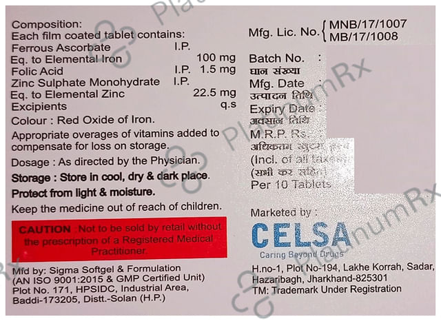 Fairfolate-XT Tablet