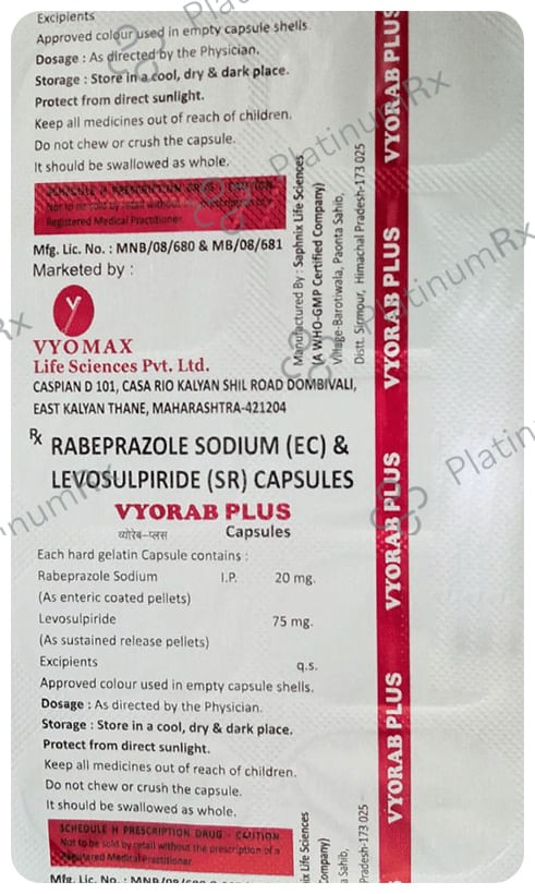 Vyorab Plus Capsule SR