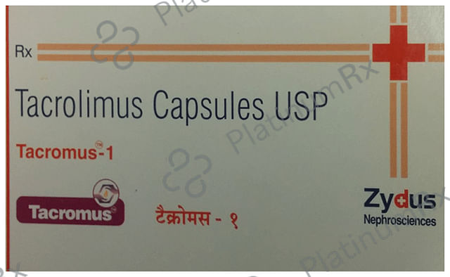 Tacromus 1mg Capsule 10s