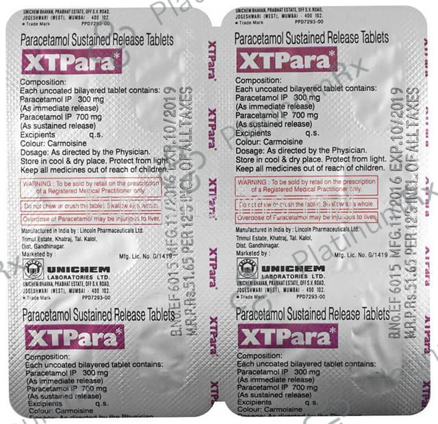 Xtpara Tablet SR