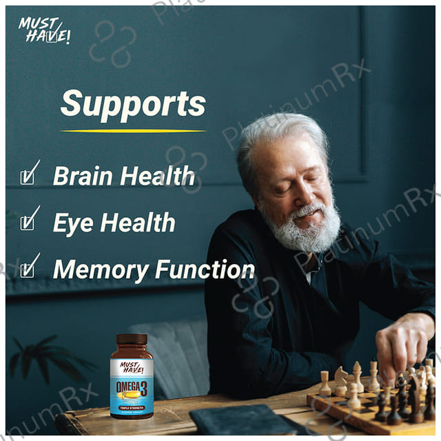 Must Have Omega 3 Soft Gelatin Capsule 60s