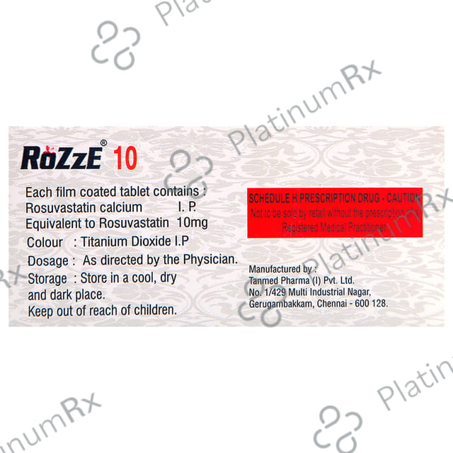 Rozze 10mg Tablet 10s