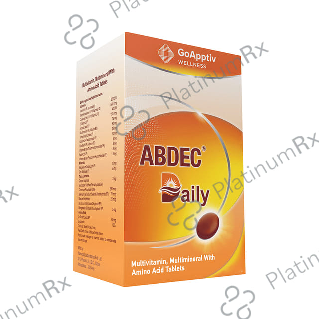 ABDEC Daily Tablet