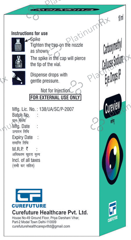 Cureview Eye Drop 10ml