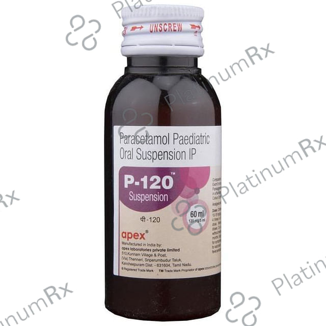 P 120mg Oral Suspension 60ml