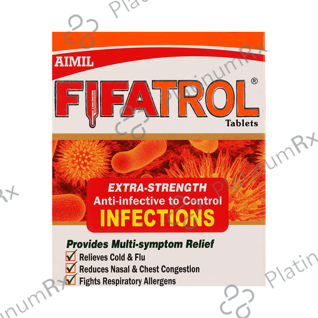Aimil Fifatrol Tablet - For Headache, Bodyache, Nasal Congestion & Sore Throat