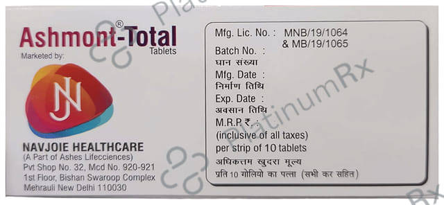 Ashmont Total 75mg/5mg/10mg Tablet SR