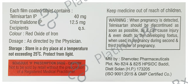 Telim 12.5/40mg CH Tablet 10s