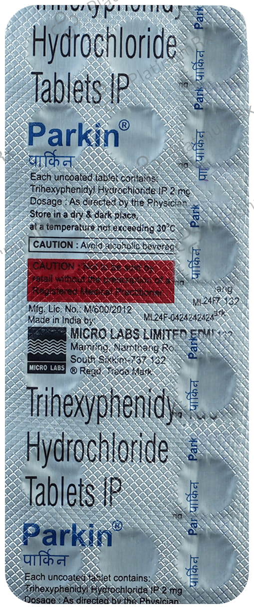 Parkin 2mg Tablet 15s