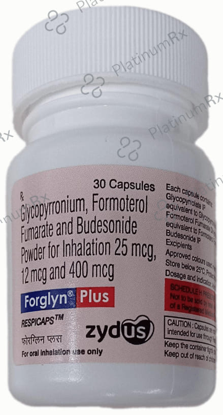 Forglyn Plus 400/12/25mcg Respicap 30s