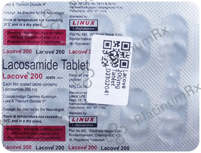 Lacove 200mg Tablet 10s