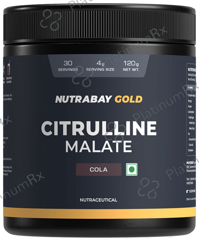 Nutrabay Gold Citrulline Malate Powder Cola