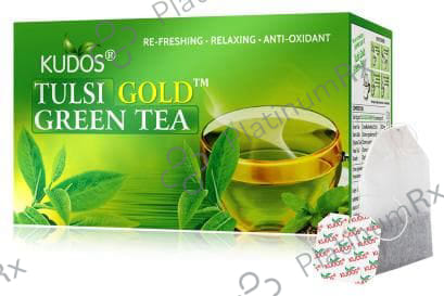 Kudos Tulsi Gold Green Tea (2gm Each)