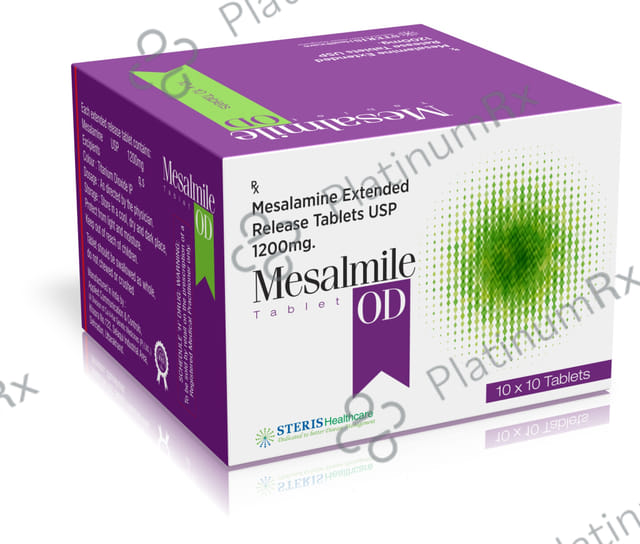 Mesalmile OD 1200mg Tablet PR 10s