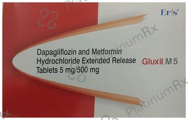 Gluxit M 5/500mg Tablet ER 10s