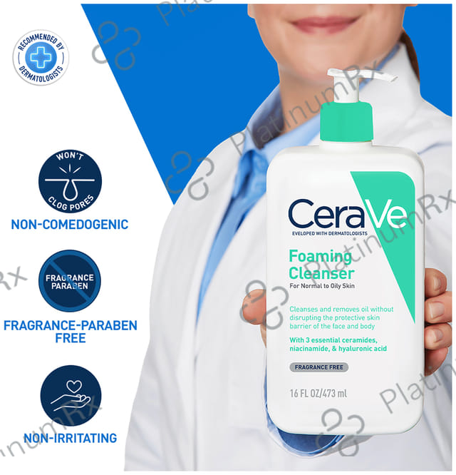CeraVe Foaming Cleanser for Normal & Oily Skin 473 ml