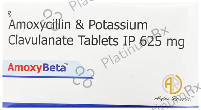 Amoxybeta 500/125mg Tablet 10s