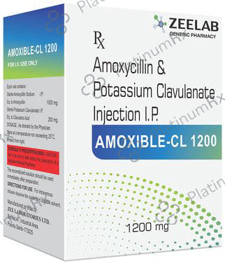 Amoxible CL 1200mg Injection 1s