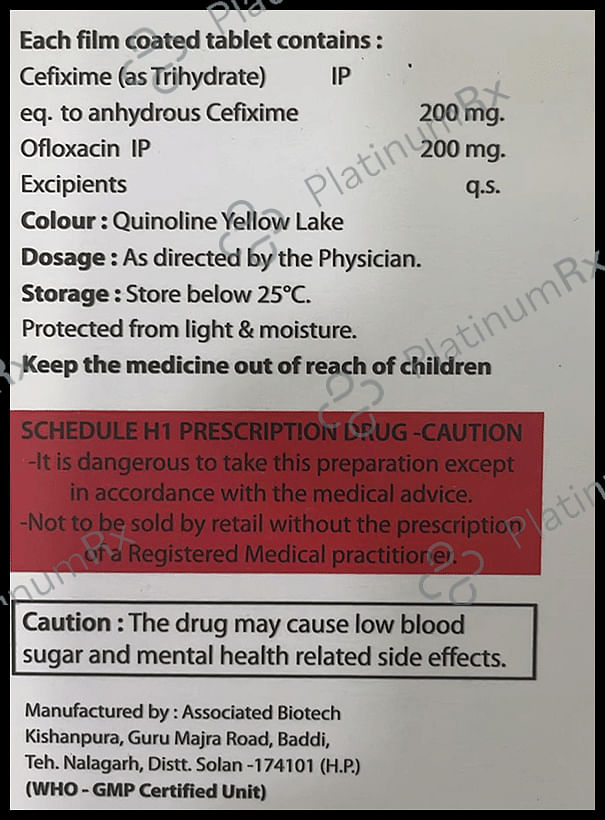 Biomex-O 200mg/200mg Tablet