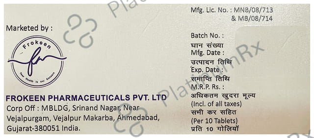 One FM 10mg/120mg Tablet