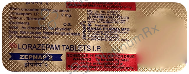 Zepnap 2mg Tablet 10s