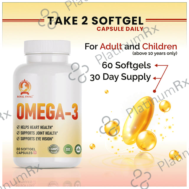 Royal Swag 1250mg Omega 3 Capsule 60s
